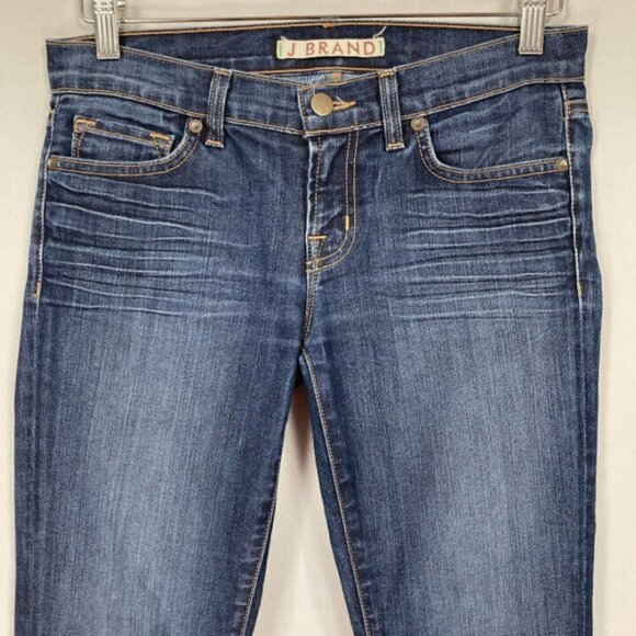 J Brand Skinny Jeans Dark Wash Back To School Stretch Classic Western 26 - Picture 3 of 8